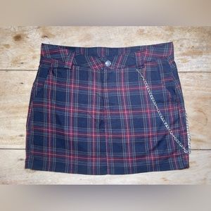 DOLLSKILL ⚡️Current Mood Plaid Chain
Mini Skirt